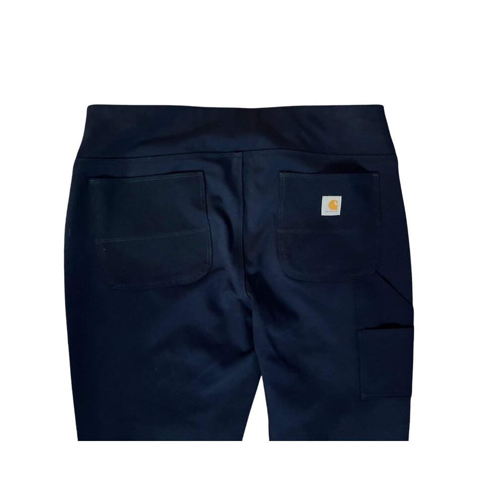 Carhartt Force Utility Leggings Womens L Blue 102482 Workwear Durable - Picture 6 of 15